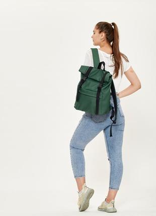 Жіночий рюкзак ролл sambag rolltop milton зелений
