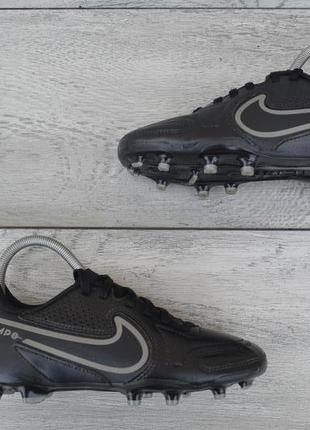 Nike tiempo детские футбольные бутсы черного цвета оригинал 33 размер1 фото
