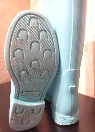 Високі гумові чобітки для дівчинки 4