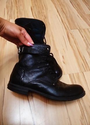Крутые натуральные кожаные сапоги ботинки испания, 442 фото