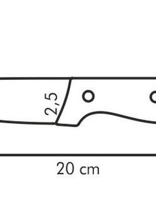 Ніж універсальний tescoma home profi, 9 см (880503)4 фото