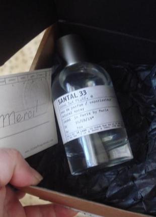 Скидка! le labo santal 33, парфюм. вода, 100 мл, ниша!5 фото