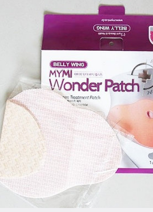 Пластырь для похудения mymi wonder patch, корея (5 штук в упаковке)3 фото