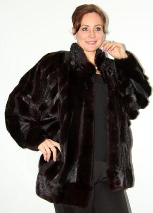 Норковая шубка 52р.