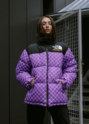 Женская фиолетовая куртка the north face жіноча фіолетова куртка the north face