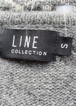 Line collection женский шерстяной жакет блейзер s 44 теплый красивый5 фото