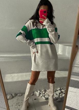 Светр-туніка у двох кольорах