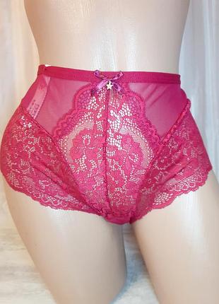 Кружевные 🧡 трусы большие 54 52 50 р. турция батал сетка ажур сеточка высокая посадка нижнее белье р. трусики кружево женские