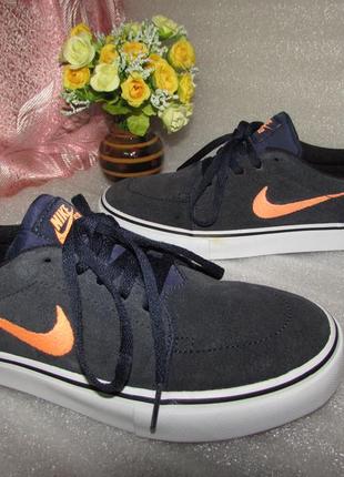 Nike ~кеди натуральна замша ~ індонезія р 36/ 23 см