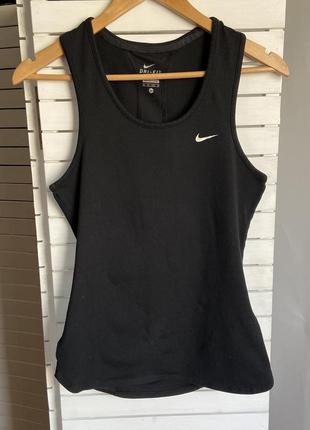 Майка спортивна nike чорна8 фото
