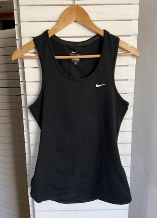 Майка спортивна nike чорна7 фото