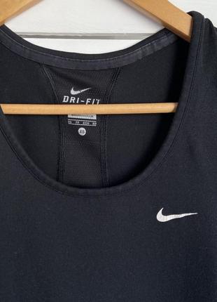 Майка спортивна nike чорна9 фото