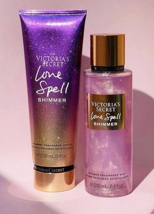 Шиммер спрей лосьйон victoria’s secret