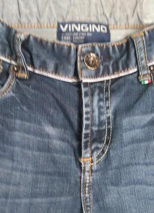 Фирменные модные скини узкачи брюки джинсы vingini  10 лет (италия)4 фото