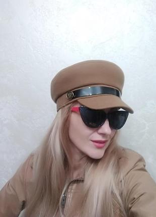 Класна кепі жіноча. капітанка. фуражка. кепка жіноча7 фото