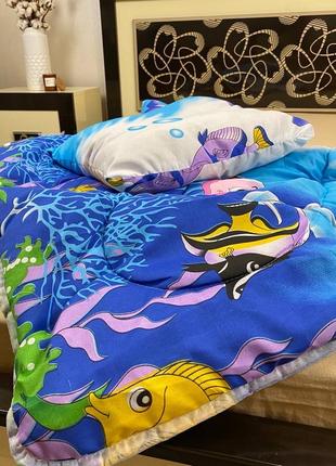 Дитяча ковдра+подушка6 фото