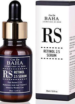 Омолаживающая сыворотка с ретинолом cos de baha retinol 2,5 serum