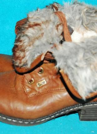 Зимние ботинки rieker 39 размер5 фото