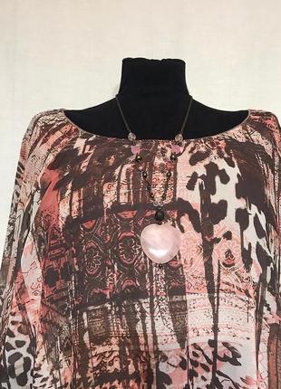 Шикарна фірмова  блуза від німецького бренду vaappia duе 🌿 розмір one size, підійде на 58 -622 фото