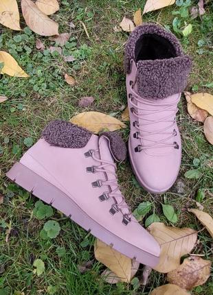 Теплі зимові черевики ecco bella2 фото