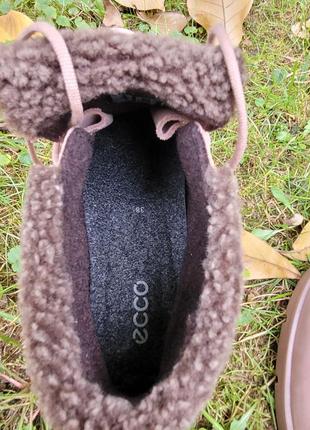 Теплі зимові черевики ecco bella6 фото