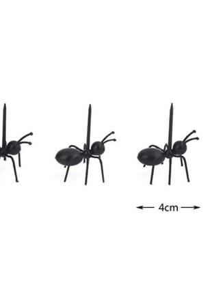 Набор фруктовых вилок в виде муравьев. 6 шт4 фото