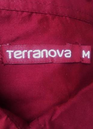 Бордовая рубашка terranova 3