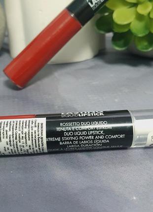 Оригінал блиск для губ deborah absolute lasting liquid lipstick оригинал блеск для губ2 фото