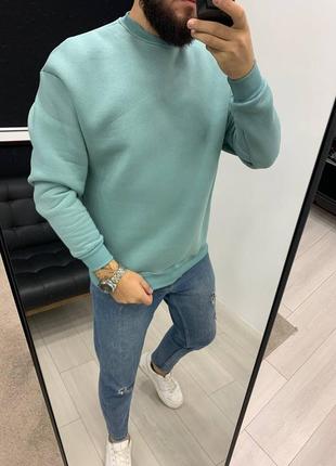 Свитшот на флисе оверсайз 🔥