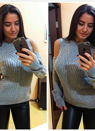 Турецкий стильный свитер универсал