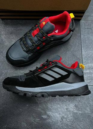 🔥 мужские кроссовки adidas terrex seit 10 black/red
 🔥