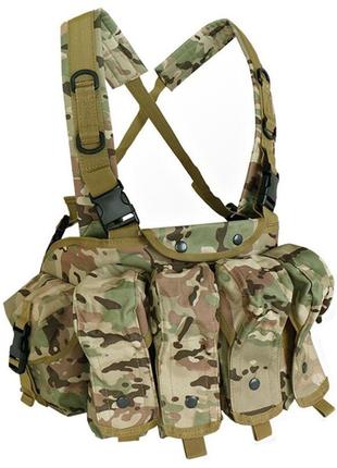 Жилет тактический aokali outdoor a69 (camouflage cp) камуфляжный защитный водонепроницаемый