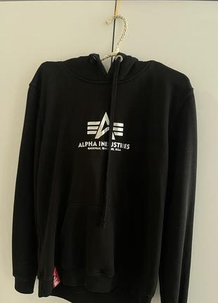 Худи alpha industries1 фото