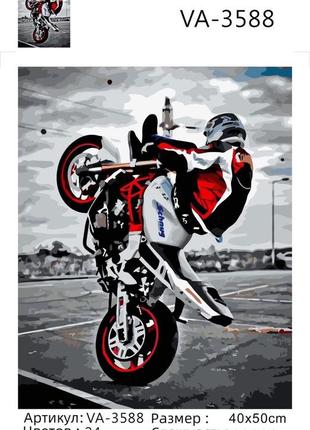 Картина по номерам  40*50 серия премиум /краски + клей + лак + уровень/