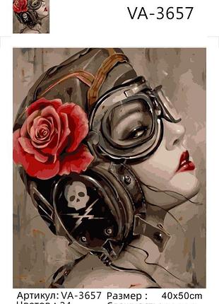 Картина по номерам  40*50 серия премиум /краски + клей + лак + уровень/