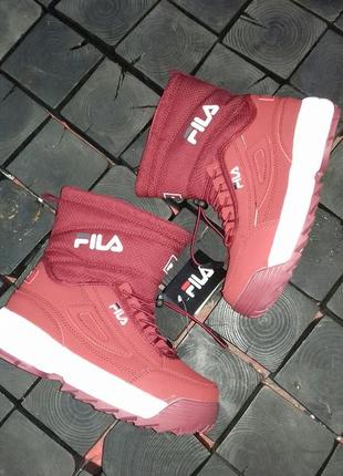 Ботинки женские зима