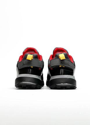 Мужские кроссовки adidas terrex seit 10 black/red#адидас4 фото