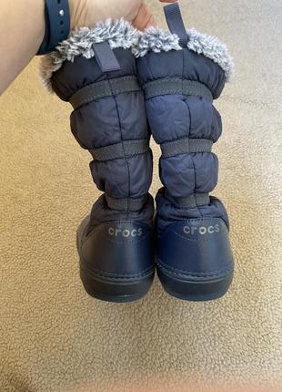 Чобітки сапоги crocs3 фото