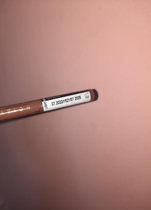 Контурный карандаш для бровей eveline cosmetics eyebrow pencil светло-коричневый, 1.2 г3 фото