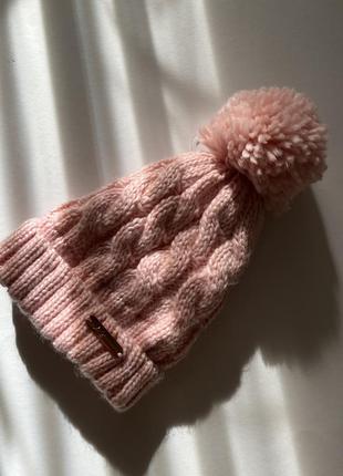 Флісова шапочка для дівчинки 98-104