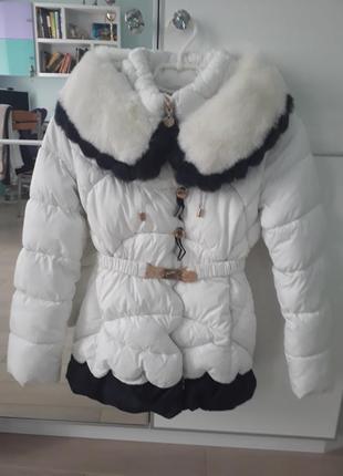 Шикарная и очень теплая куртка на зиму biko kana