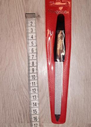 Пилочка niegelon для ногтей металл с напылением пилка нигелон маникюр педикюр ногти