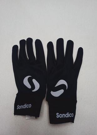 Рукавички sondico players thermal football black1 фото