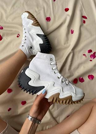 Кросівки converse run star motion platform white