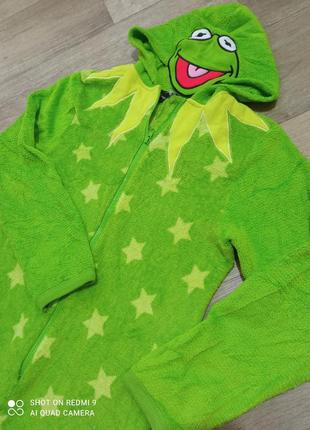 Пижама, слип, кигуруми с капюшоном