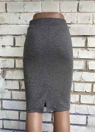 Сіра спідниця карандаш 3