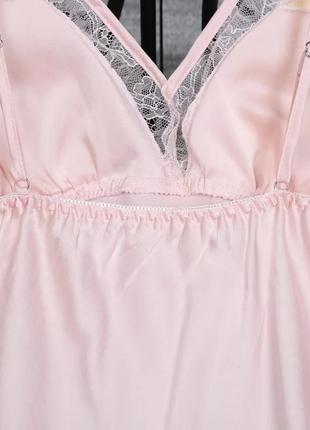 Комплект шовковий пеньюар і нічна сорочка