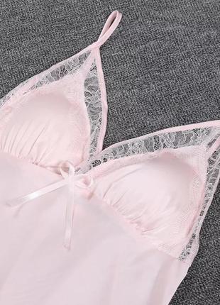 Комплект шовковий пеньюар і нічна сорочка