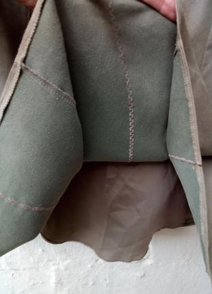 Абалденная юбка миди из вышитого пояса резинка эко замш этно стиль бохо.2 фото