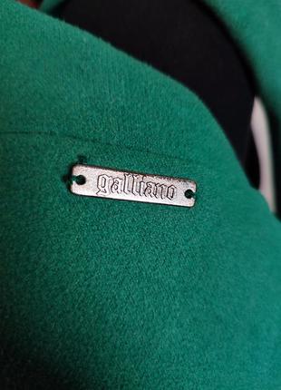 Зелене пальто, кашемірове пальто5 фото